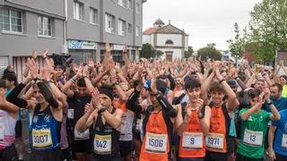 Antón Gómez e Inés Papín triunfan en la Baixada Popular de San Pedro de Visma