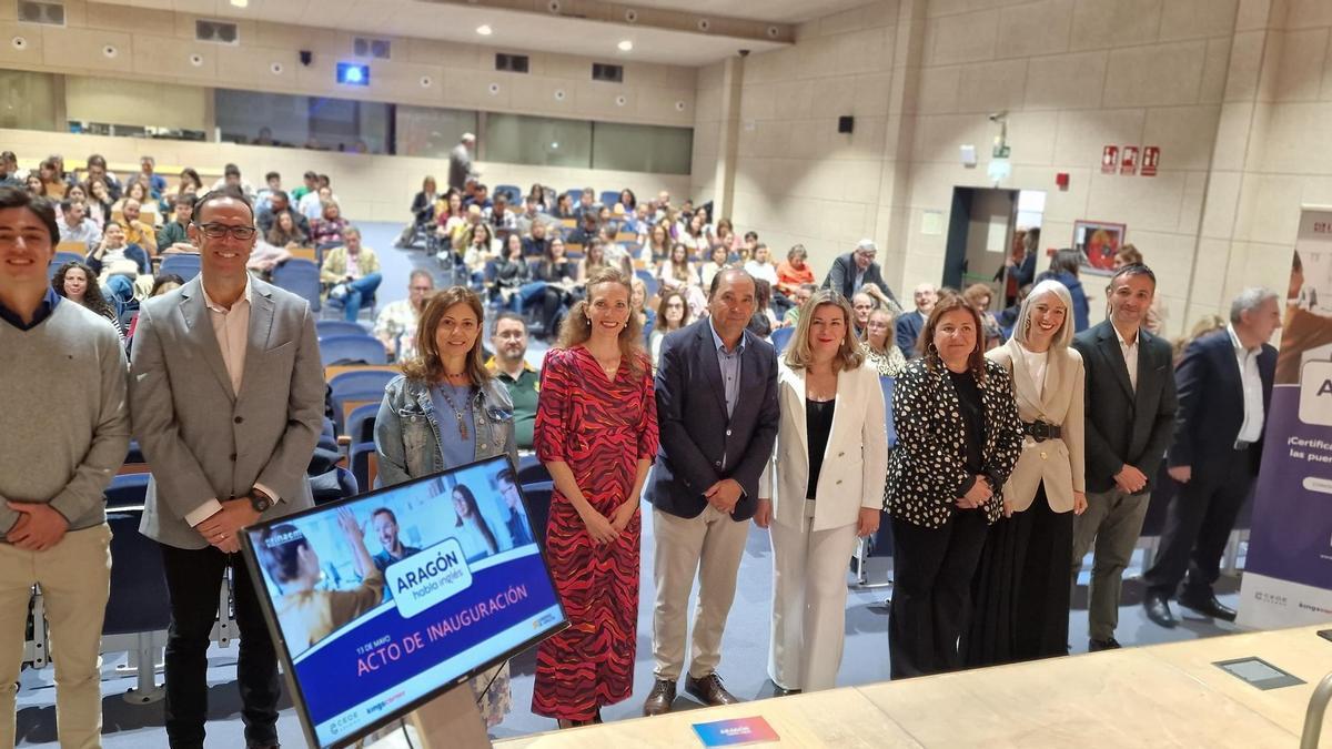 Presentación del programa Aragón habla Inglés.
