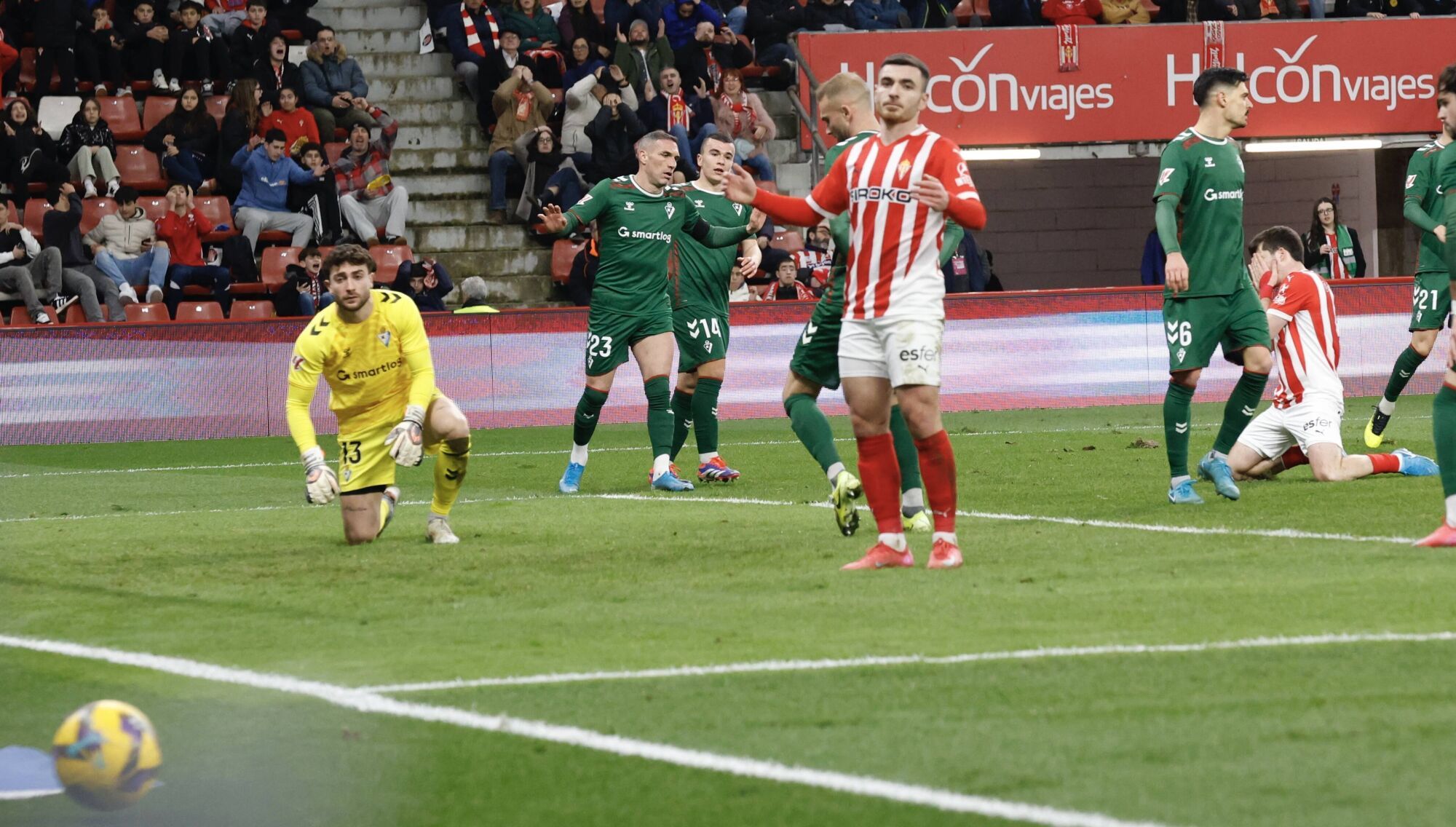 Las imágenes del Sporting-Eibar