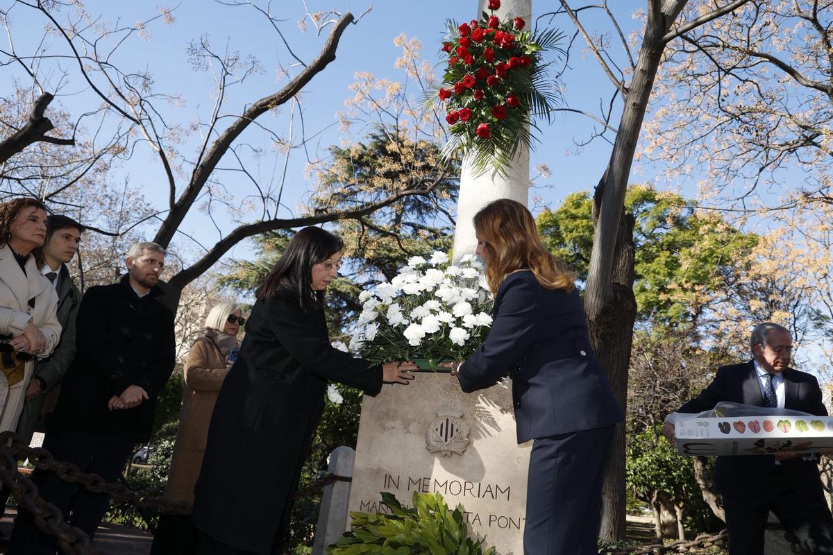 Así ha sido el homenajean a Manuel Broseta en el 34 aniversario de su asesinato