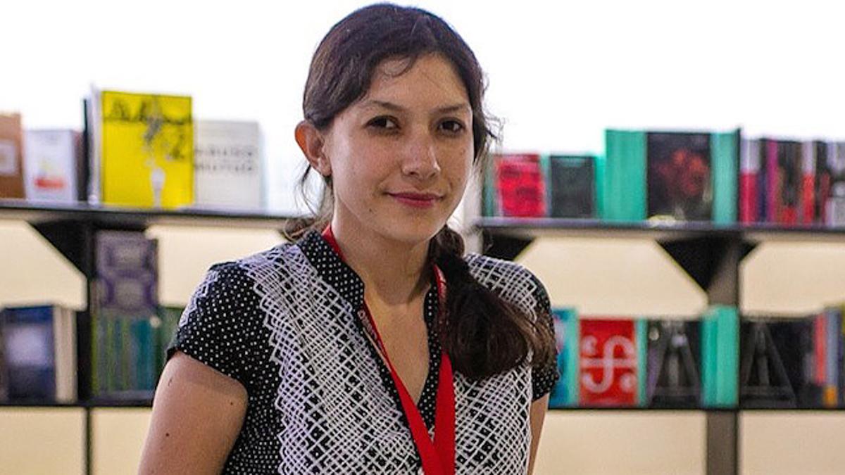 La escritora Jazmina Barrera. La escritora Jazmina Barrera.