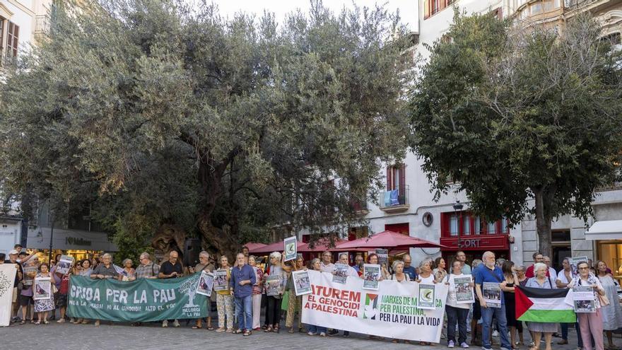 Palma grita contra la guerra y a favor de la paz
