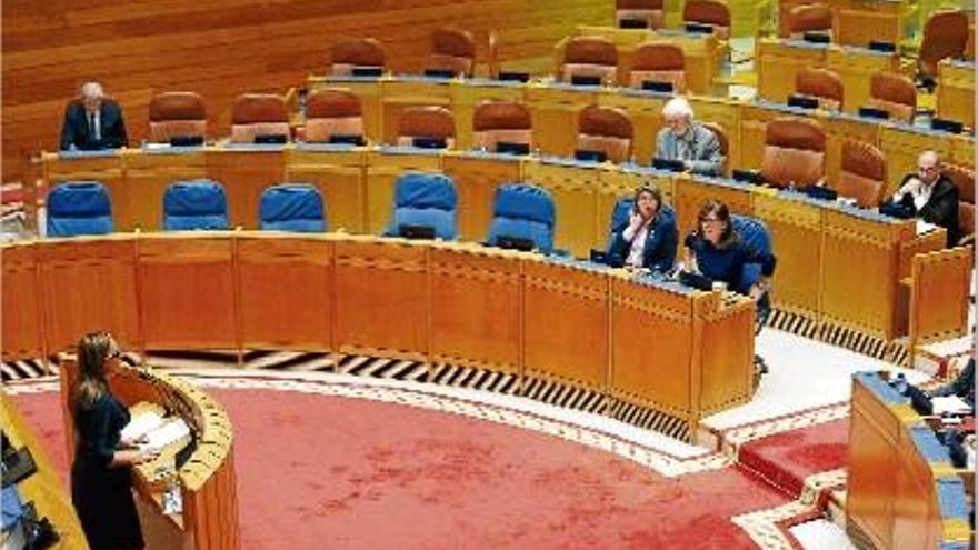 Parlament gallec L&#039;oposició abandona el ple per la polèmica dels convidats