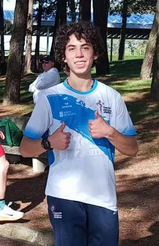 León Feijóo, sexto los 100 vallas del campeonato de España