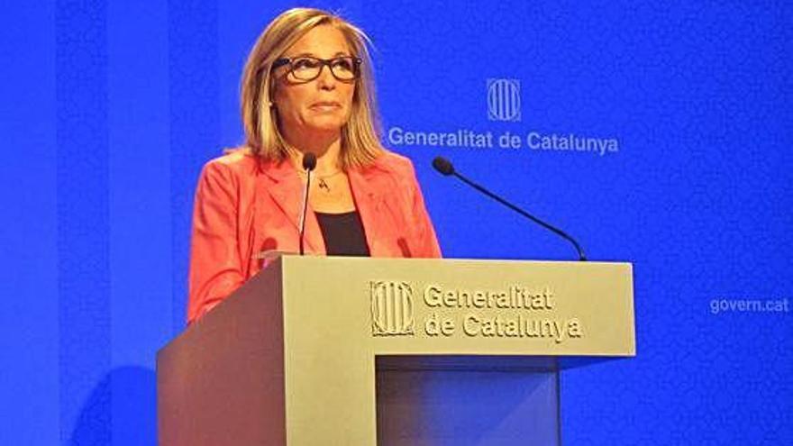 L&#039;exvicepresidenta del Govern Joana Ortega, en una imatge de 2015.