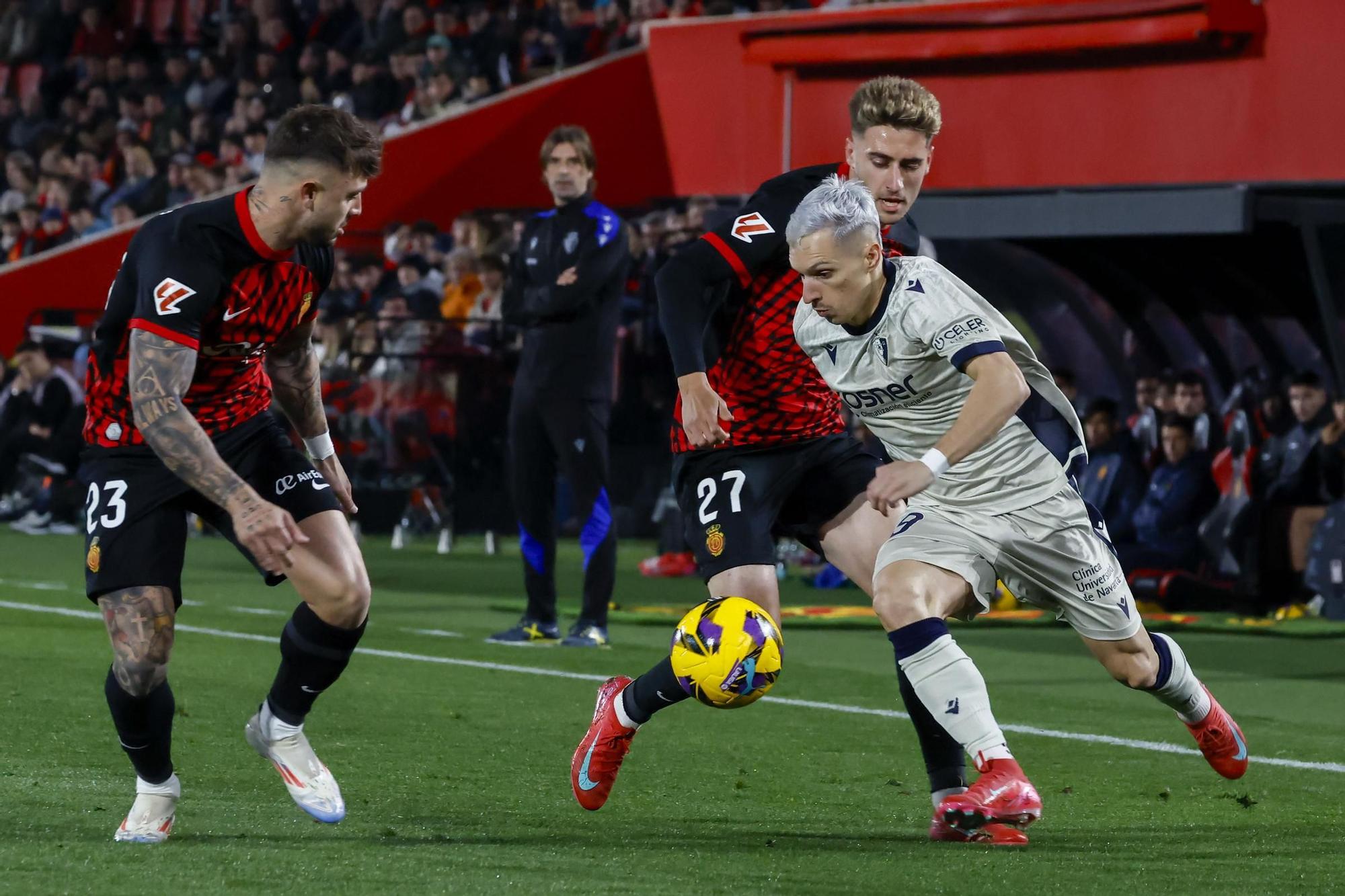 Las imágenes del RCD Mallorca-Osasuna disputado en Son Moix