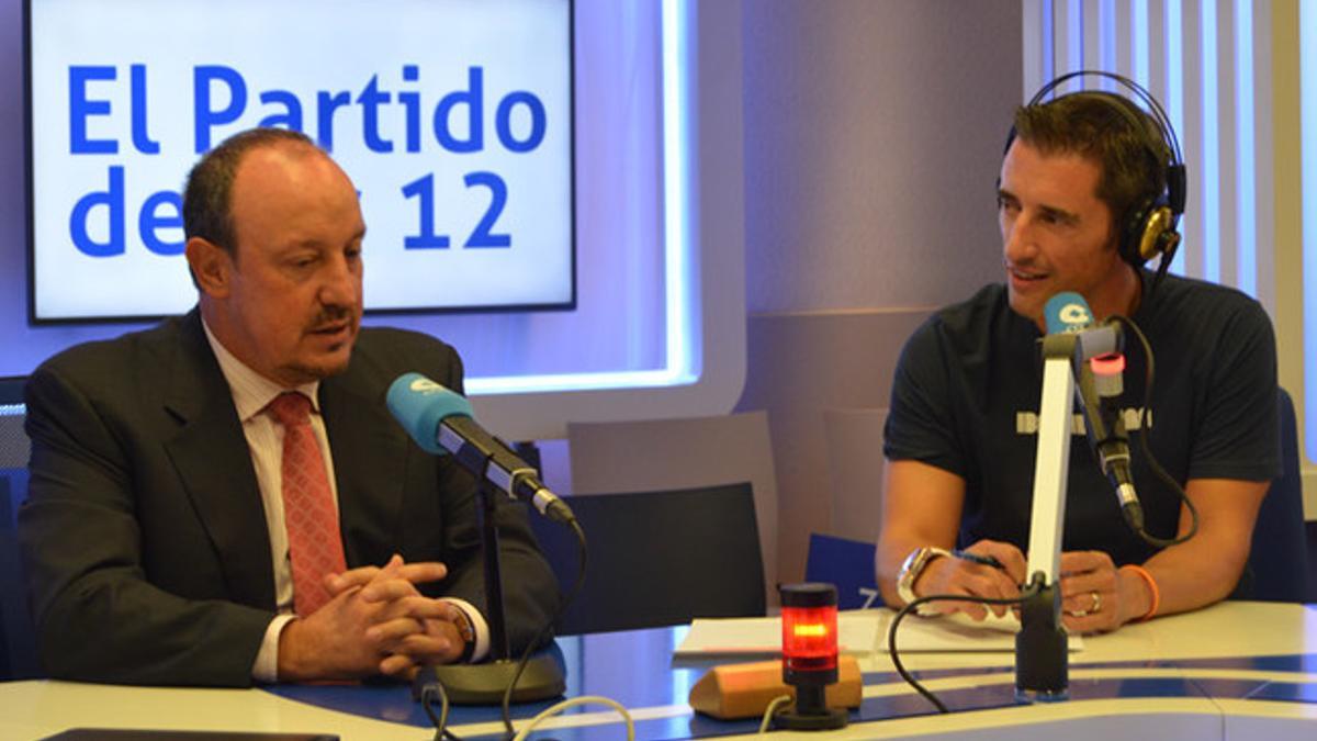 Rafa Benítez, en 'El partido de las 12' de la cadena Cope