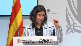 Les pluges no arriben a la intensitat prevista i obren dubtes sobre les restriccions imposades
