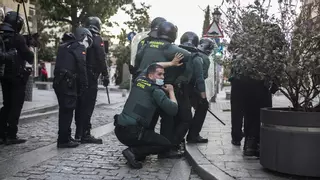 El TSJM ratifica la condena a once activistas por altercados en un mitin de Vox en Navalcarnero