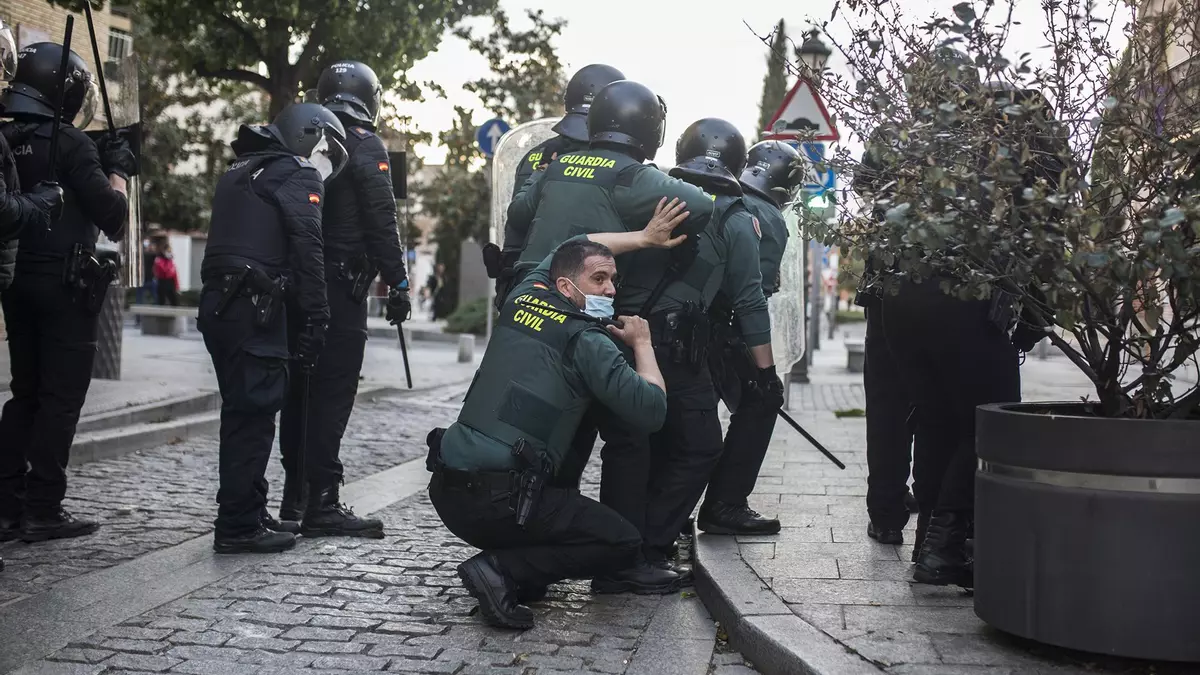 El TSJM ratifica la condena a once activistas por altercados en un mitin de Vox en Navalcarnero