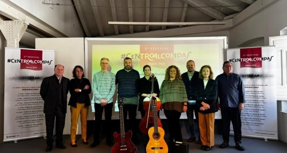 El concejal de Centro, Carlos Segura, ha presentado hoy el programa de esta nueva edición en el Centro Cultural Clara del Rey El II festival #Centro al Compás