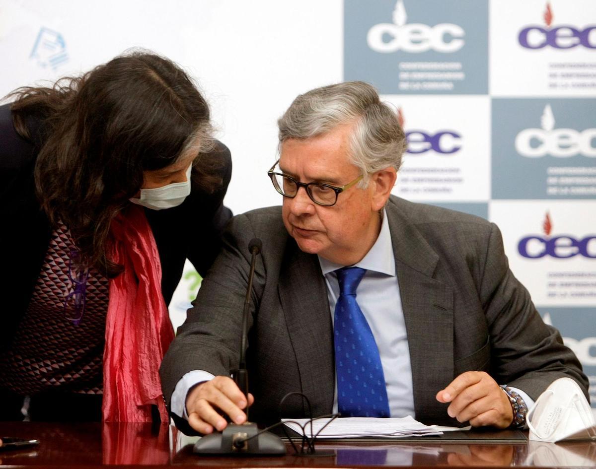 patronal fuerte. Vieites cree que solo una patronal fuerte preservará los intereses generales del empresariado en esta etapa de amenazas e incertidumbres". Foto: Efe