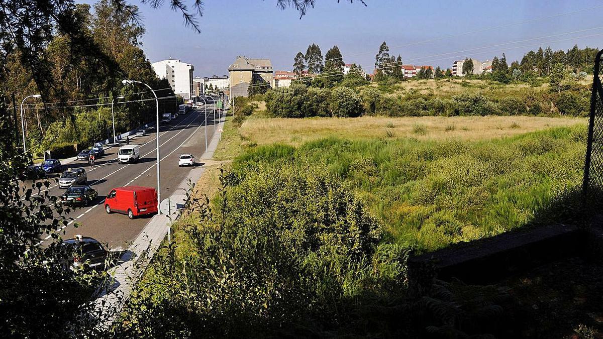 Terrenos para el desarrollo urbanístico en la Avenida de Pontevedra.