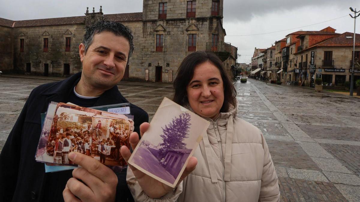 Iago Pillado y Sandra Pérez, los administradores del perfil cambadés