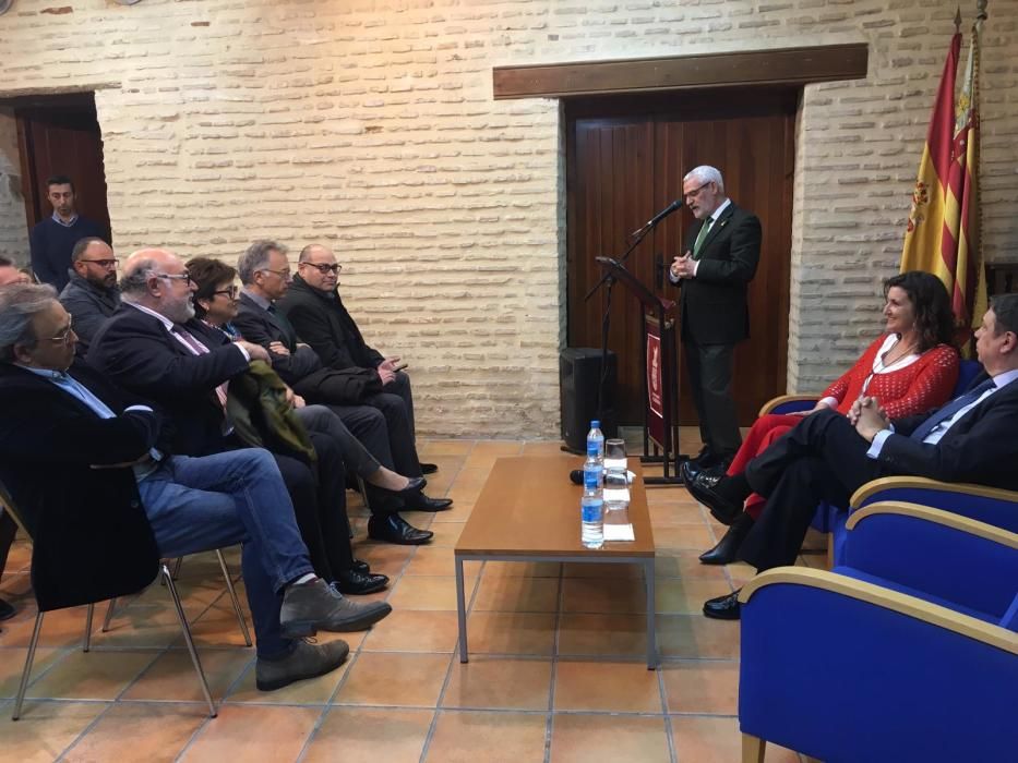 Visita del ministro de Agricultura a Alboraia.