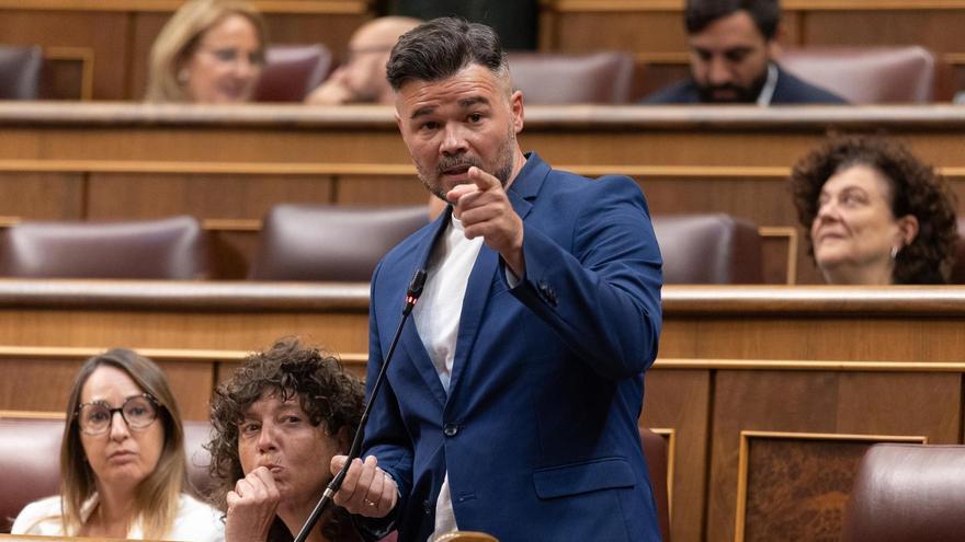 El portavoz de ERC en el Congreso