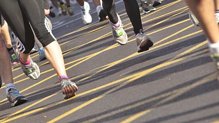 Deportistas en la ciudad