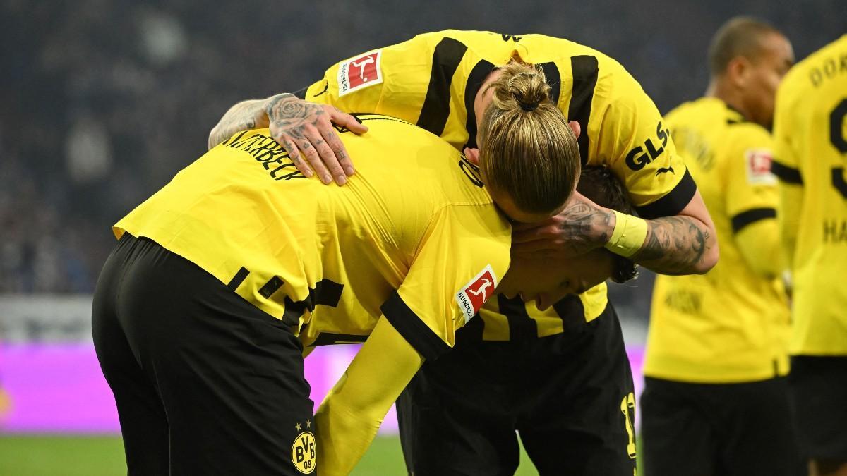 El Dortmund cede el liderato de la Bundesliga tras empatar contra el Schalke 04 (2-2)