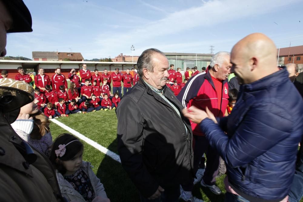 Inauguración del nuevo campo del Gijón Industrial