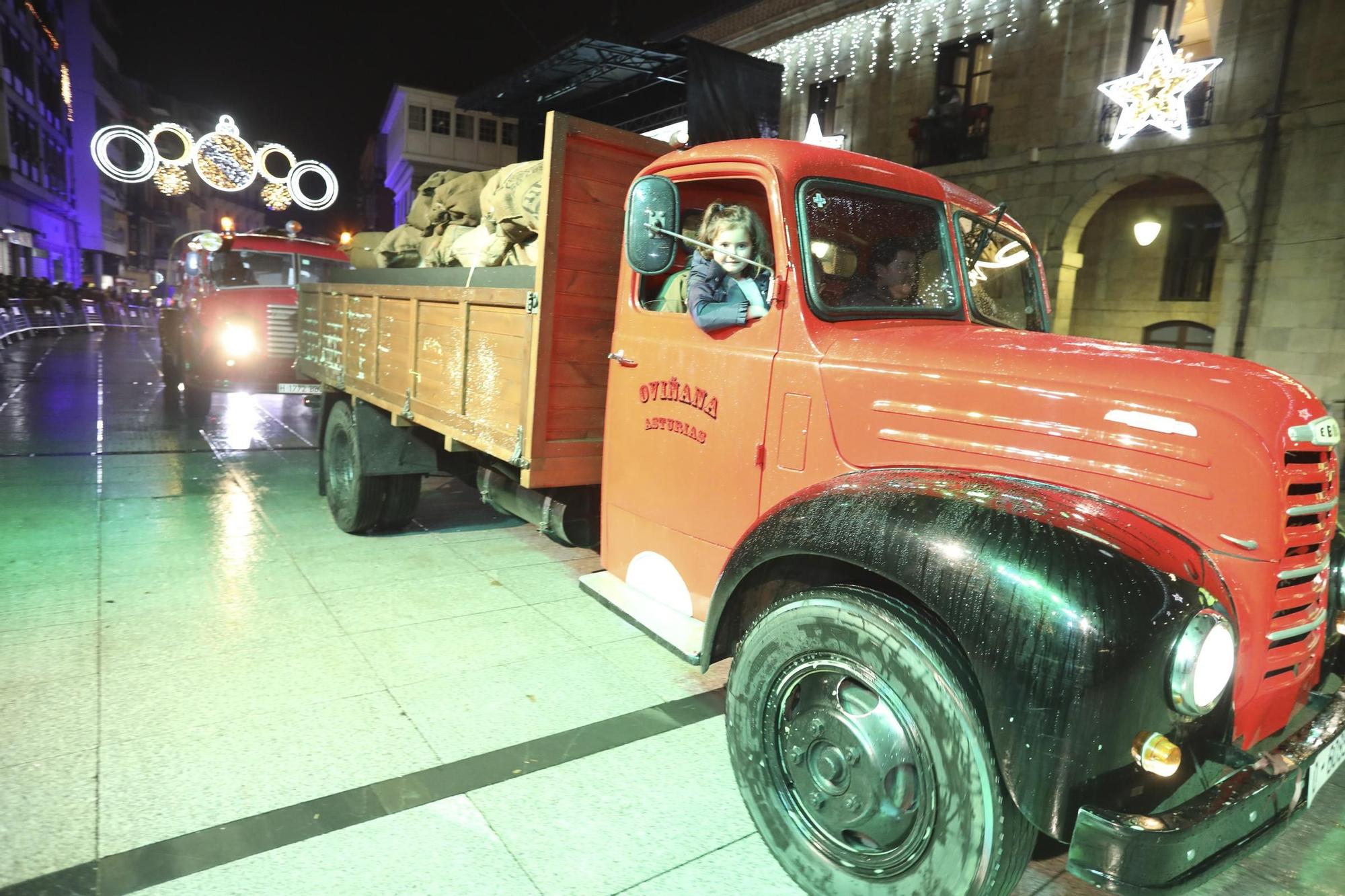 Cabalgata de Reyes Magos en Avilés