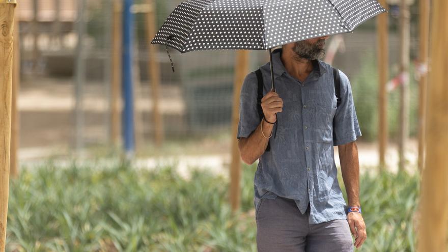 Las máximas subirán este miércoles y rozarán los 35 grados en la Región