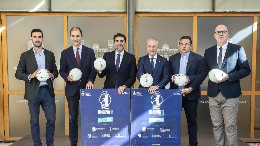 El cuadro final de la Copa del Rey de balonmano se sortea este lunes en Alicante