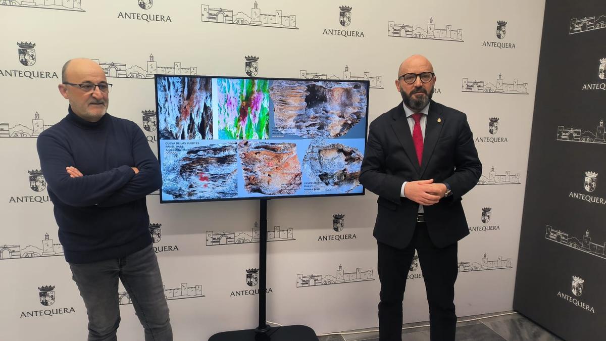 Rueda de prensa en el Ayuntamiento de Antequera