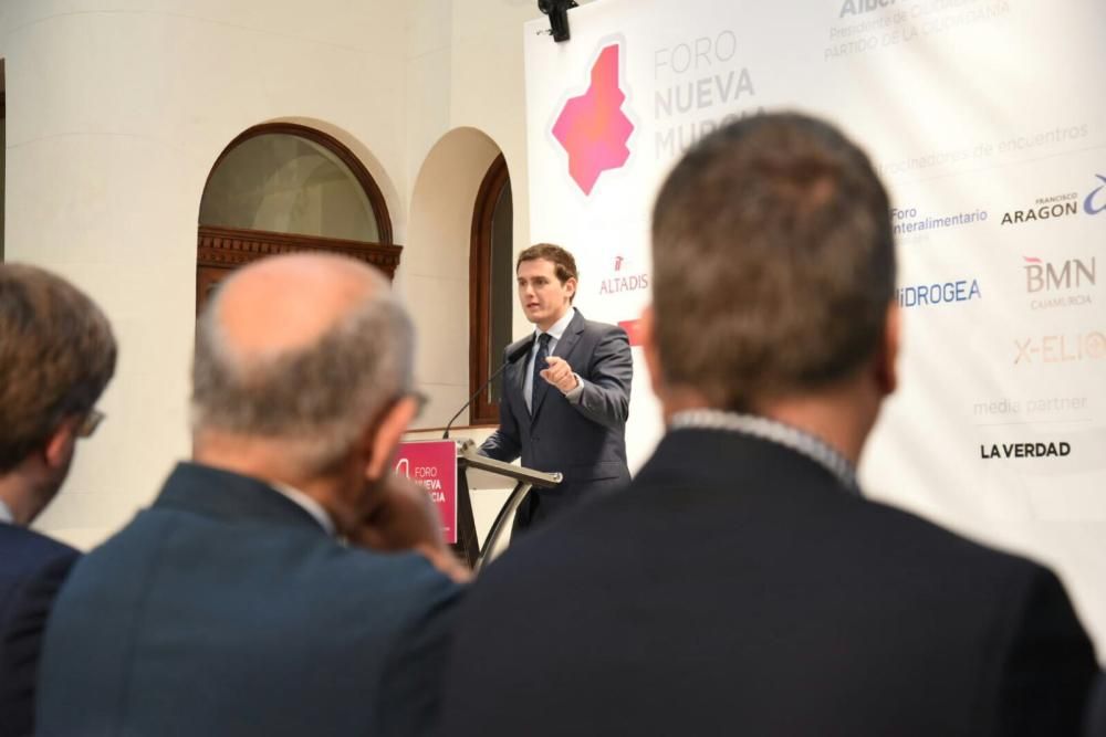 Albert Rivera en el Foro Nueva Murcia