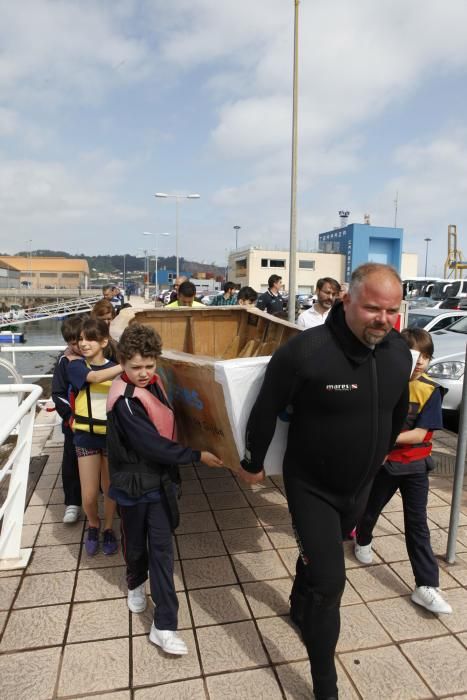 Proyecto escolar "Chalanas de Gijón"