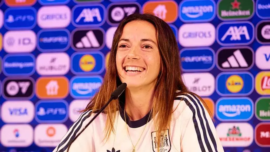 Aitana Bonmatí: "Espero que se siga viendo a la mejor España"