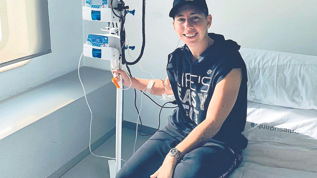Carla Suárez sufre un linfoma de Hogdkins