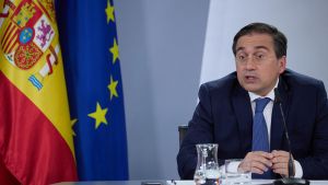 Archivo - El ministro de Asuntos Exteriores, Unión Europea y Cooperación, José Manuel Albares