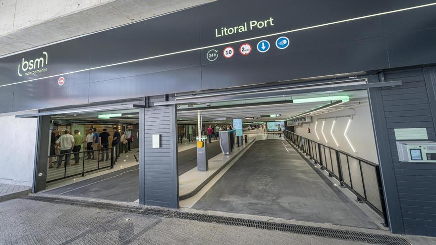 Nuevo aparcamiento BSM Litoral Port en Barcelona