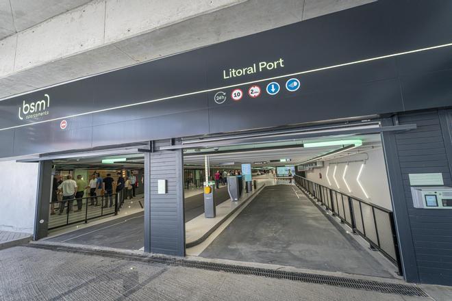 Nuevo aparcamiento BSM Litoral Port en Barcelona