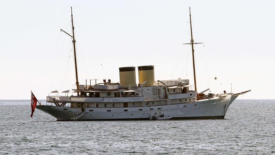 El Talitha, en la Bahía de Palma