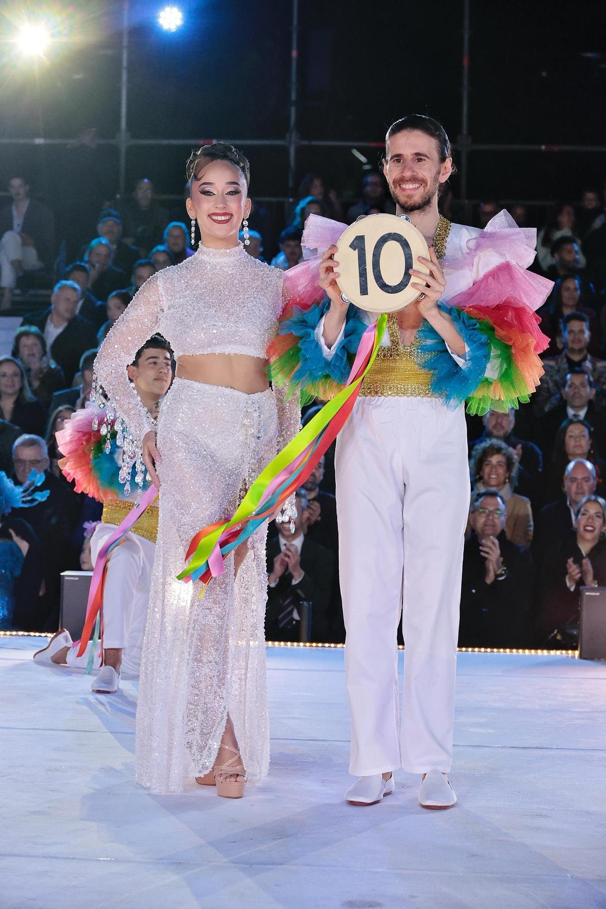 Alianara León en la gala inaugural del carnaval de Santa Cruz de Tenerife 2026.