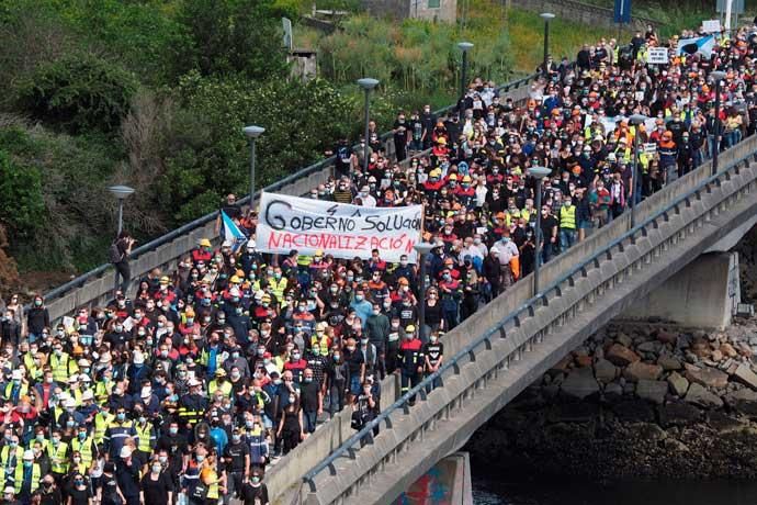 Reclaman en Viveiro la continuidad del aluminio