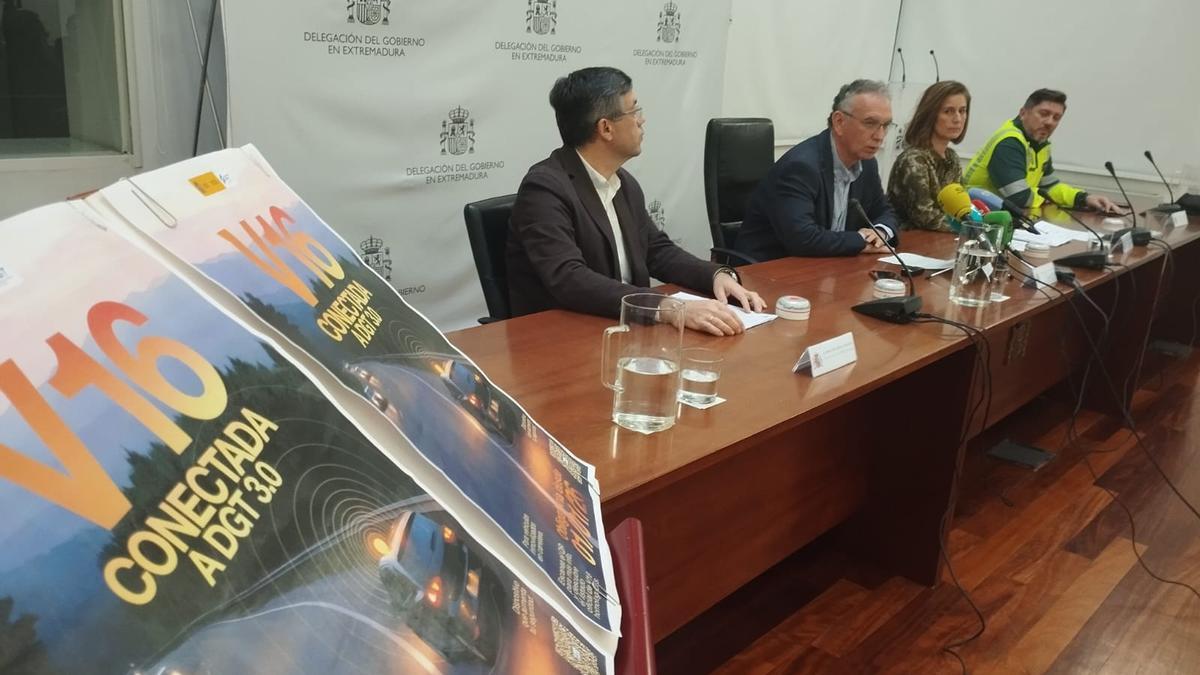 El delegado de Gobierno en Extremadura, José Luis Quintana, este martes.