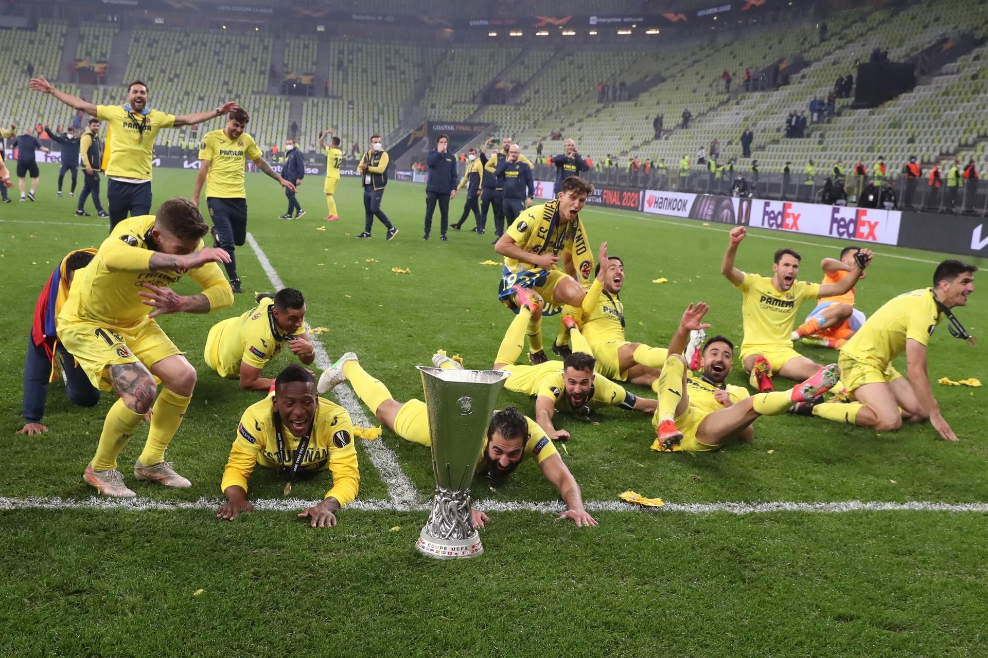 LAS MEJORES IMÁGENES | Así celebró el Villarreal el primer título de su historia