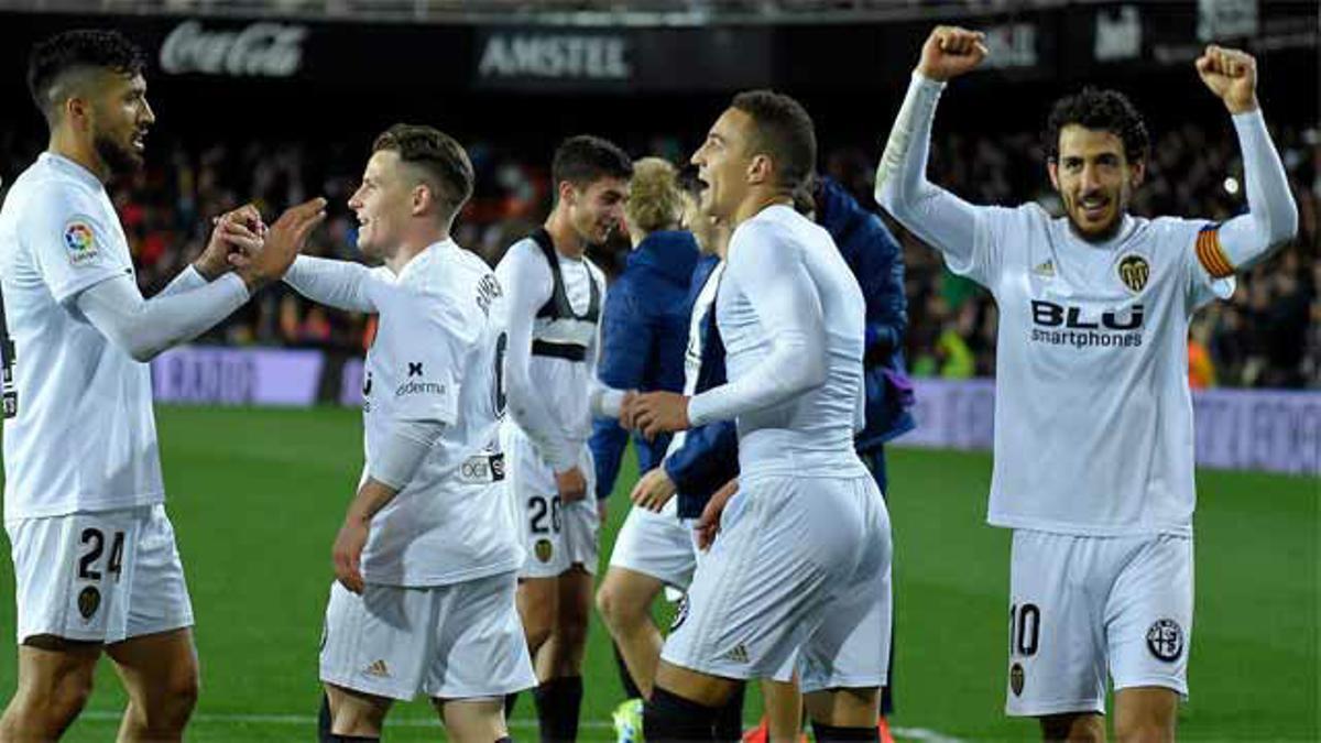 El Valencia remonta al Getafe liderado por el hat-trick de Rodrigo