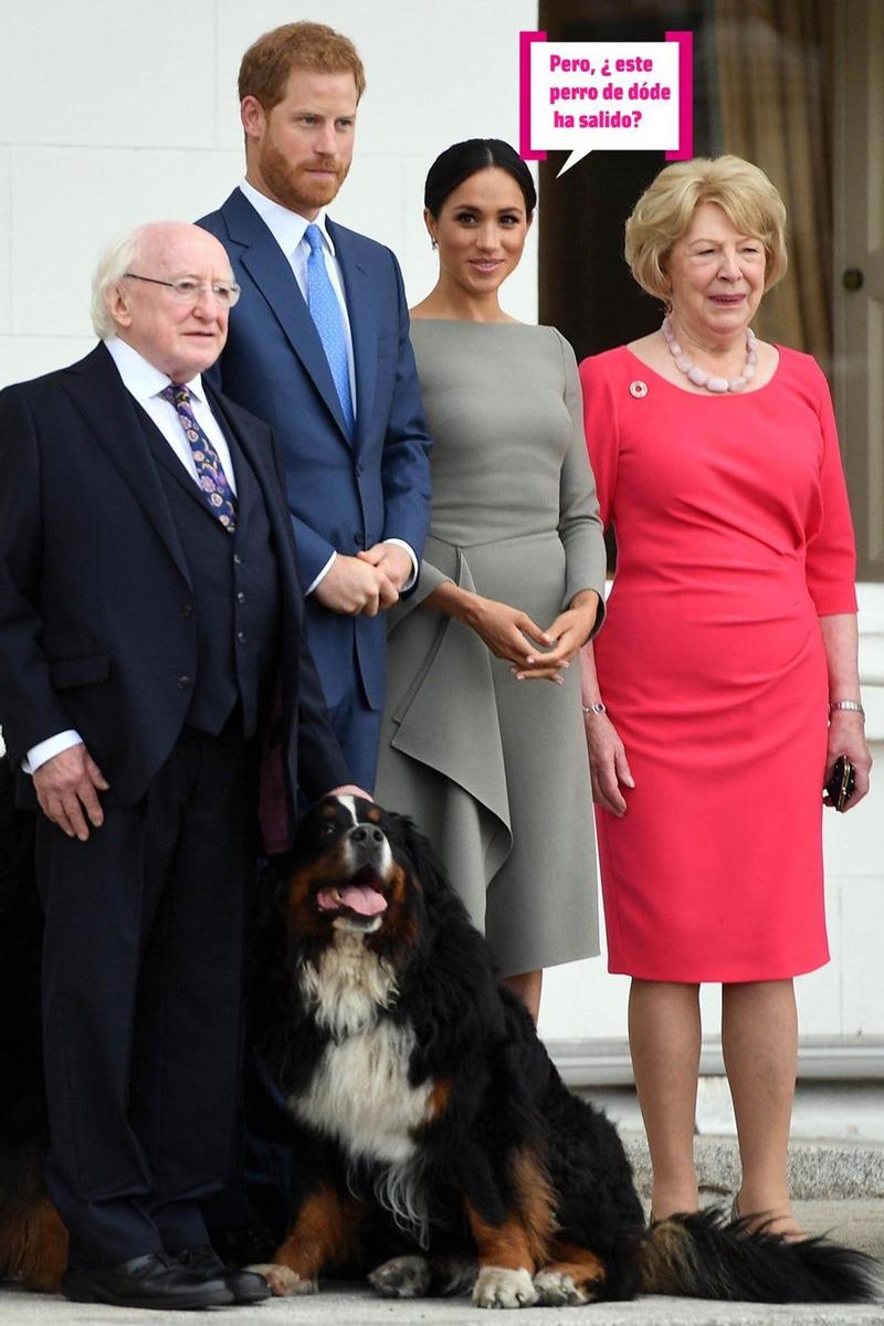 El príncipe Harry y Meghan durante su visita a Irlanda