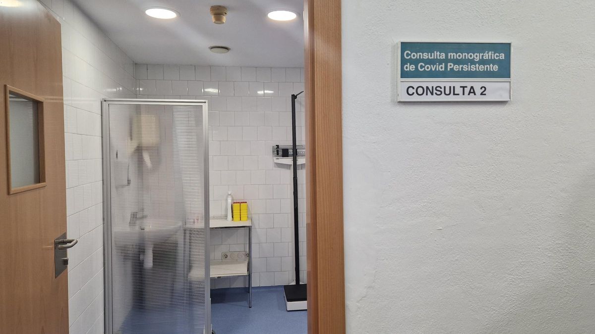 Una de las consultas de covid persistente de Aragón.