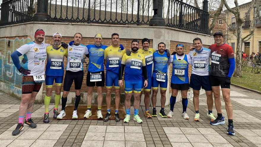 El equiop de Triatlón Duero, en Toro.