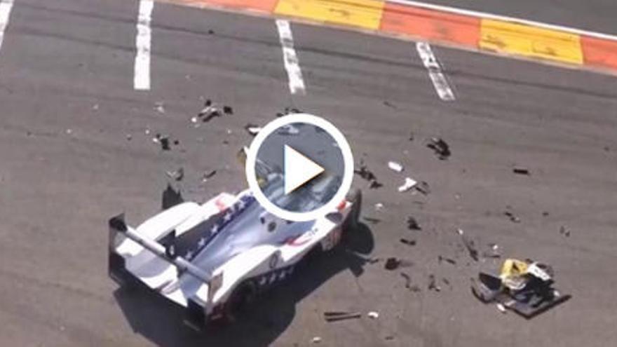 Vídeo: Tremendo accidente de Fittipaldi en el WEC Spa