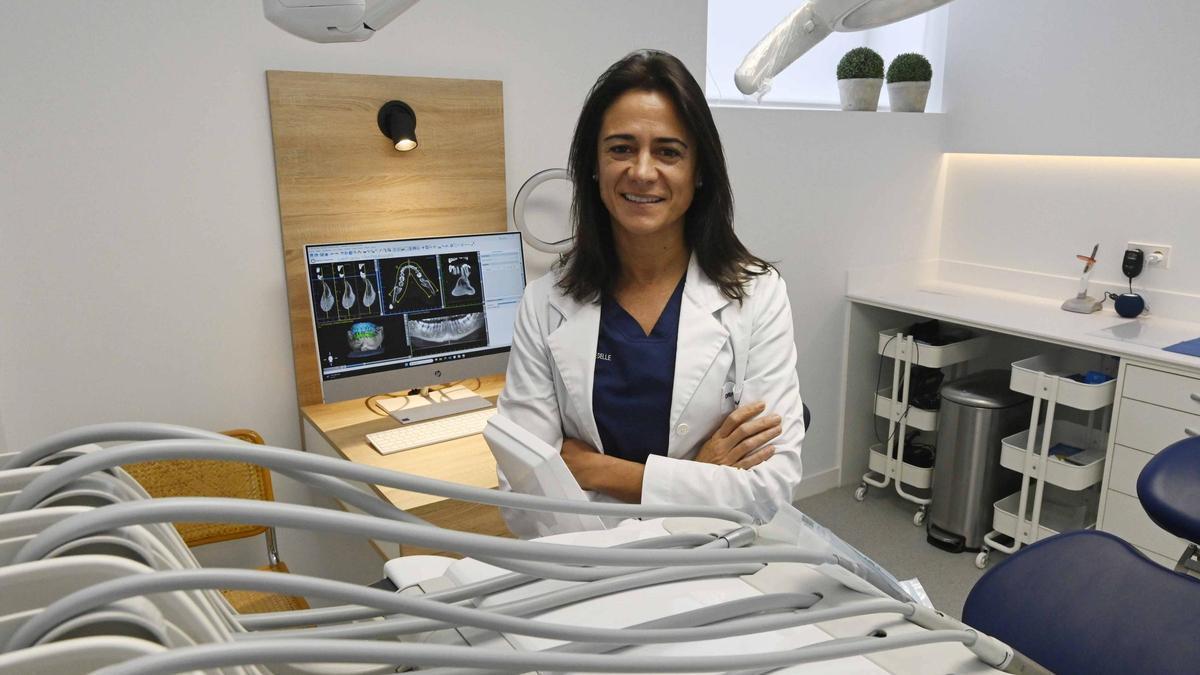 Margarita Cameselle, dentista de As Celtas.