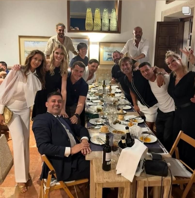 Las bodas de plata de Míchel Salgado y Malula Sanz: dos días de 'famoseo' en Vigo y Baiona