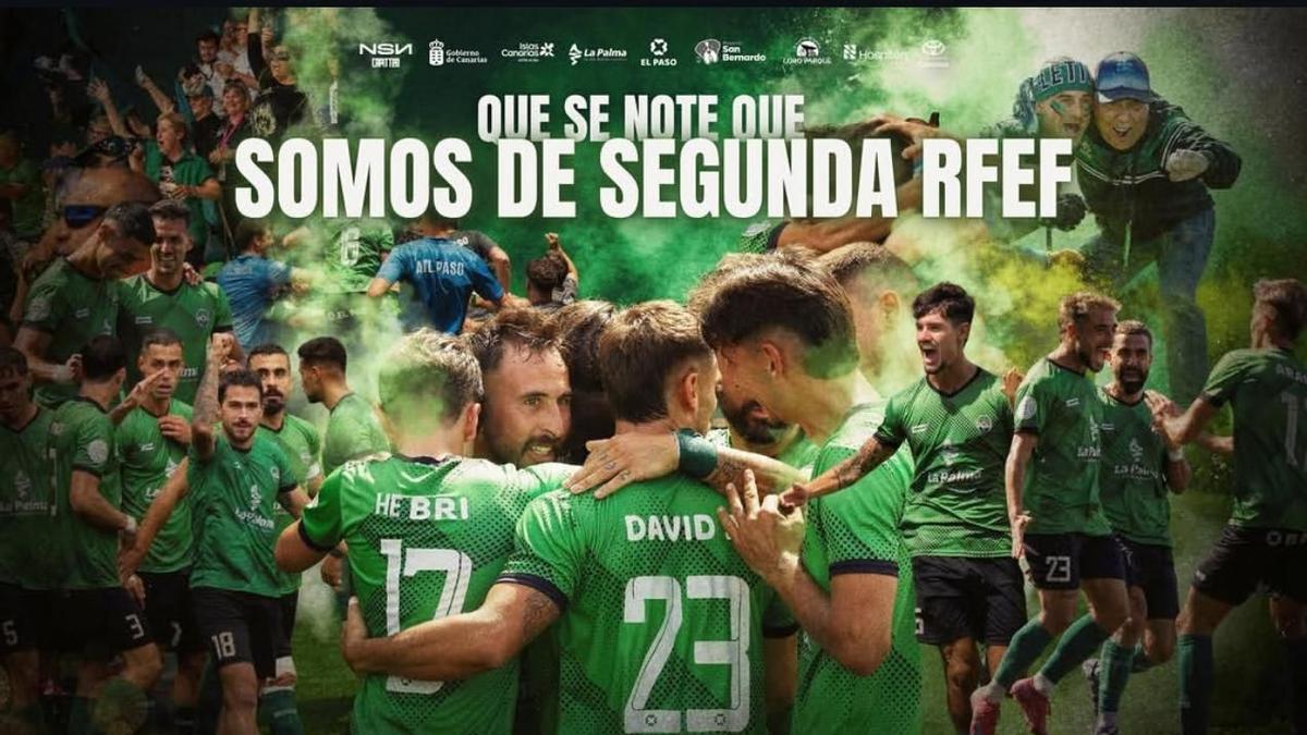 Fotomontaje publicado por el Atlético Paso.