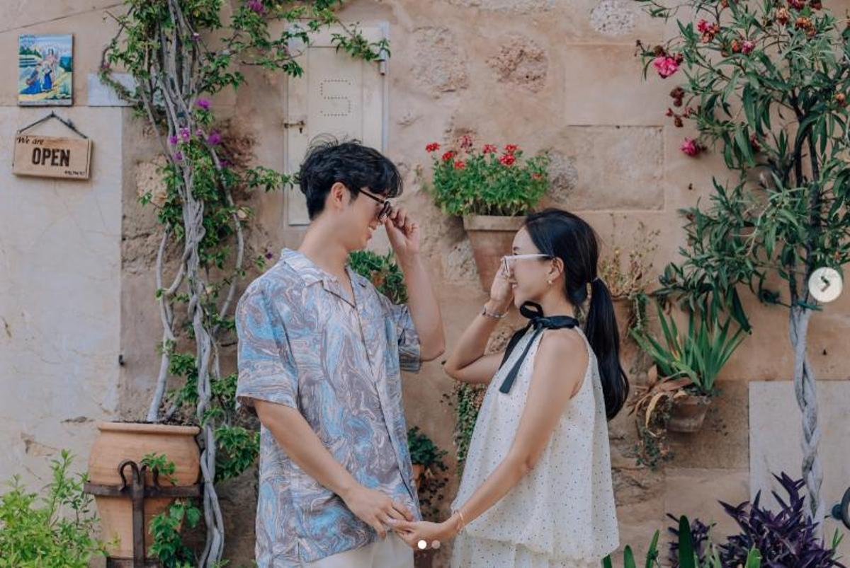 Auch für Südkoreaner ein Muss: ein Foto in Valldemossa.