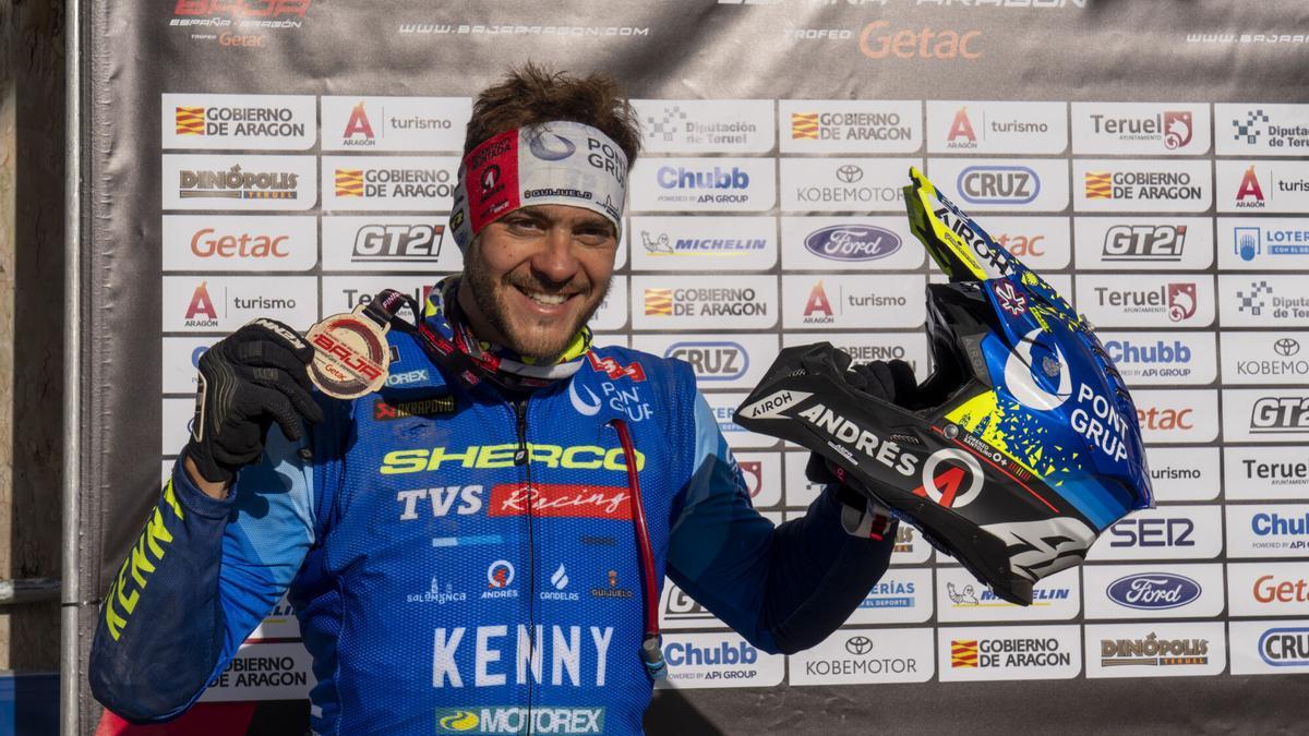 El piloto español Lorenzo Santolino (Sherco) ha tenido que abandonar el Rally Dakar 2026 tras una nueva caída