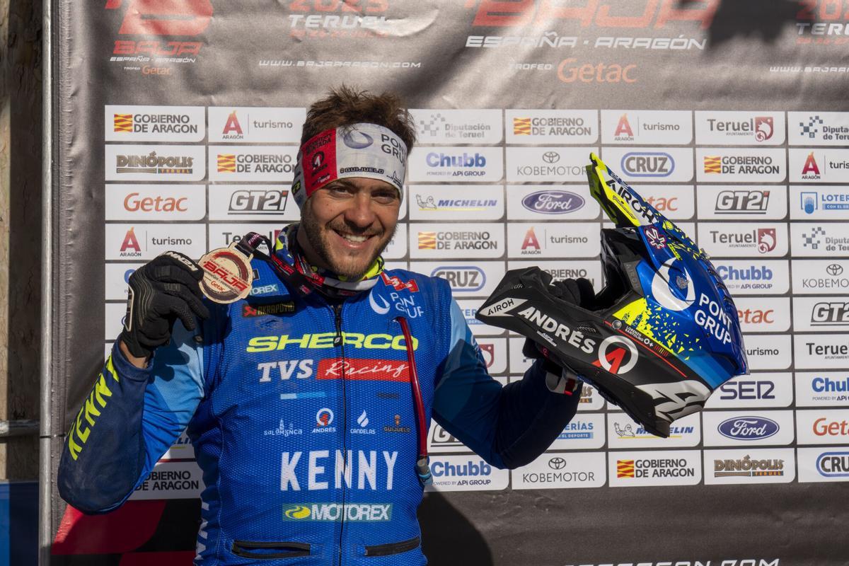 El piloto español Lorenzo Santolino (Sherco) ha tenido que abandonar el Rally Dakar 2026 tras una nueva caída